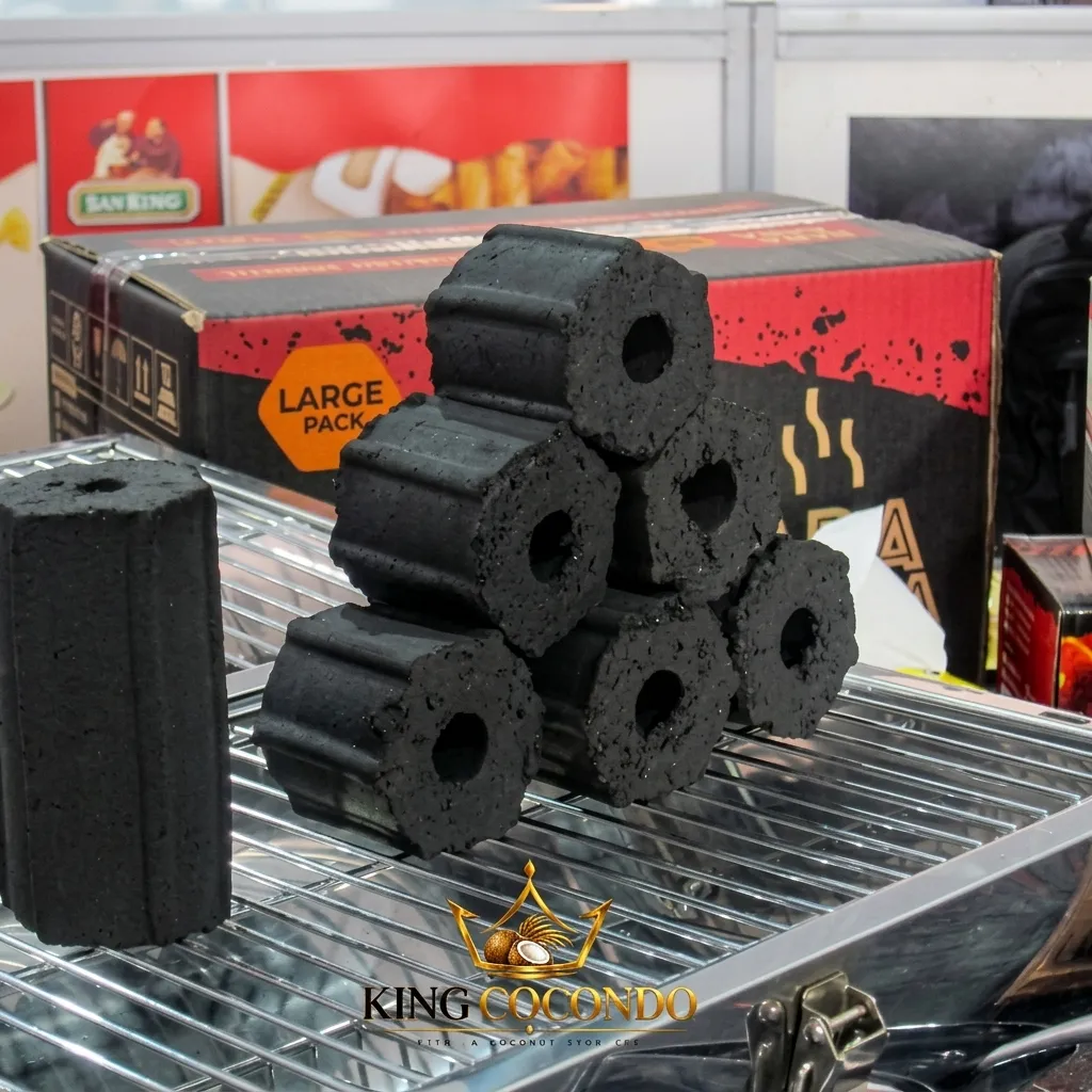 Stacked Hexagon Briquettes